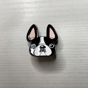 Enamel French Bulldog pin